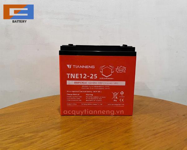 Ắc quy Tianneng 48V-25Ah(4 bình)